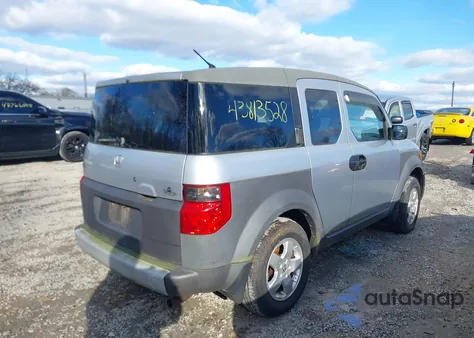 2003 Honda Element Ex from USA, damaged, VIN 5J6YH285X3L032068